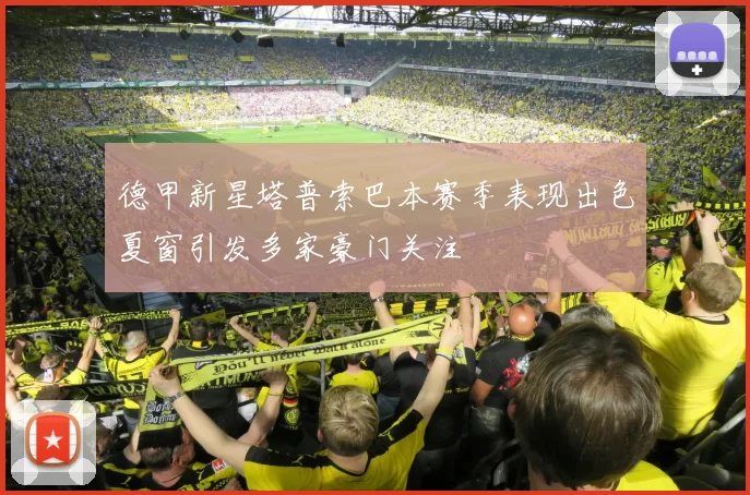德甲新星塔普索巴本赛季表现出色夏窗引发多家豪门关注